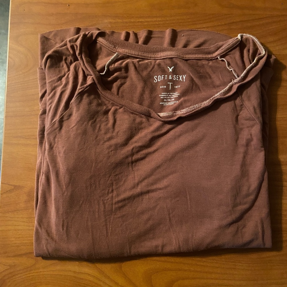 AE soft and sexy long sleeved top